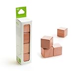 [テグー]Tegu 4 Piece Magnetic Wooden Block Cube Set, Mahogany G-12-010-CAO [並行輸入品]