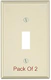 壁プレートカバー標準サイズ、デバイスマウント 2 X Light Switch  Wall Plate