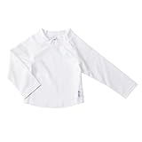 アイプレイ ラッシュガード ベビー キッズ 長袖 水着 Long Sleeve Rashguard Shirt UVカット UPF50+ (サイズ：12m、カラー：White） iplay [並行輸入