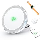 RORRY Qi2公式認証 3IN1 ワイヤレス充電器 真15w出力 apple watch充電器 magsafe充電器 qi2