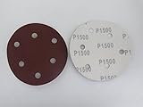 M3 ダブルアクション サンダー 用 マジック ペーパー 100枚 セット 125mm 6 孔 ＃60 #120 #240 #320 #400 #600 #800 #1000 #1500 #2000 