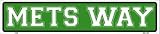 メッツWayメタルノベルティStreet Sign st-423