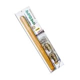 アイワ金属 タモ手すり 900mm 縦型ブラケット付(1箱・3個価格) AP-1539E