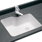 Swaoi|#Swanstone US02215SB.042 21.25-In X 25-In Solid Surface Kitchen Sink, Gray Granite, by Swansto