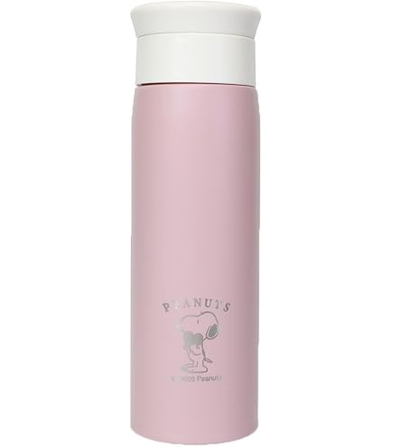 Amazon｜スヌーピー[保温保冷水筒]ステンレスボトル 500ml/ぐびぐび