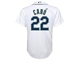 Robinson Cano Seattle Mariners # 22 MLB Youth Cool Baseホームジャージー( Youth Medium 10 / 12 )