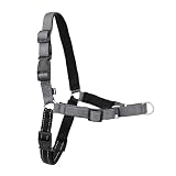 PetSafe（ペットセーフ） デラックス イージーウォークハーネス 犬用 引っ張り防止 散歩 トレーニング用ハーネス 【Mサイズ／スチールシルバー×ブラック】