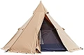 WAQ Alpha TC/FT ファミリー用テント WAQ-TCTF1 ソロ用テント TCテント TCワンポール TIPIテント ワンポールテント