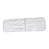 TELLME 14*42cm ホワイトちゃん おむつ インサート 成型 スクエア 速乾 高吸水性 高通気性 ふんわり 柔らかい 洗える 洗浄可能 (5枚セット)