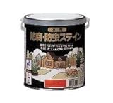 ロックペイント 水性ナフタデコール ロックペイント 水性防腐・防虫ステイン 4L グレー