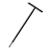エイト T型 六角棒スパナ テーパーヘッド 鉄ハンドル 首下500mm 5mm 単品 STT500-5