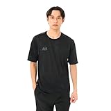 [ニューバランス] AMT55204 Black Out ジャガードメッシュニットショートスリーブTシャツ (AMT55204) メンズ BK(ブラック)