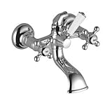 Dornbracht 25000360 – 00 Madison壁マウントタブとシャワーミキサー光沢クロム