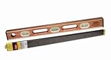 Kraft Tool SL12AB24C Sands Professional Brass Bound Level with Case, 24-Inch [並行輸入品]