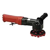 Dynabrade 10789 RED-TRED Eraser Disc Heavy Duty Tool, .7 hp, Right Angle, 2500 rpm, Rear Exhaust, 5/