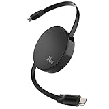 巻き取り式 タイプC 100W 240W USB Type-C to C ケーブル PD対応 最大5A 片側引き、両側引き 伸縮可能 1.5M USB C 急速充電ケーブル リール式 データ通信 480Mbps 巻き取り iPhone16/15 /iPad Pro/タブレット/ノートパソコンなど対応 タイプC 急速充電コード