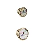 SunniMix キャビネット　ドア　引き出し　ドレッサー　プル　ハンドル　ノブ　美しい　ノブ　2個入り　