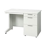 インテリア 家具 便利 おしゃれ 片袖机 RJ-106D-3 WH ホワイト 引出D