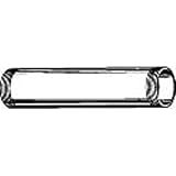 NationalブランドAlternative 161122 20ゲージ真鍮拡張子テールピースwith Threaded Ends , 1 – 1 / 4 x 8インチ、クローム