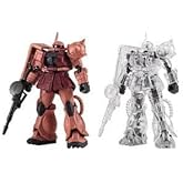 Bandai Mobile Suit Gundam CAPSULE ACTION Zaku for Char, 4-piece Box