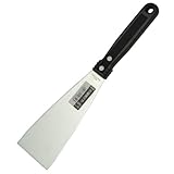 テック(TEC) プラ柄ステン万能金ベラ 黒 L-37