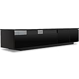 テレビ台 テレビボード ローボード ロータイプ ～50型まで 国産 完成品 ワイド 180cm 鏡面 ブラック