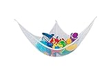 おもちゃ 収納 ハンモック 抗菌・メッシュ加工 各種な年齢の子供に 3フック付き スッキリ清潔に