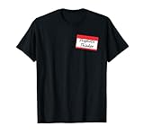 名札 予言的思考者 Tシャツ