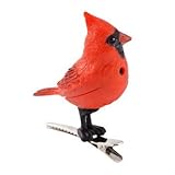 Motion-sensing Chirping Birds (Cardinal) [並行輸入品]