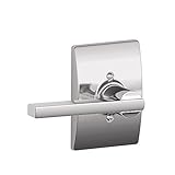 Schlage F170LAT625CEN Century Collection Latitude Decorative Trim Lever, Bright Chrome [並行輸入品]