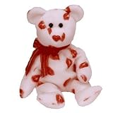 TY Smooch the Bear Beanie Baby by TY~VALENTINE'S DAY BEANIES