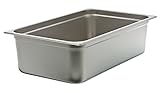 Update International NJP-1006 24-Gauge Stainless Steel Anti-Jam Steam Table Pan, Full, 22-Quart [並行輸