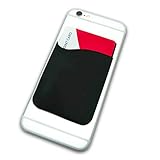 スマホ カードケース iphone ポケット カード入れ スマートカードケース スリム カード収納 カードホルダー スマホアクセサリー スマホグリップ 背面ポケット 貼るだけ かんたんiphone アイフォン android アンドロイド (ブラック)