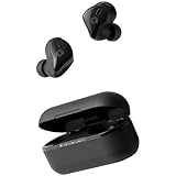 GLIDiC TW-6100 ワイヤレスイヤホン Bluetooth 5.2 【Tile機能 カナル型 極上のフィット感 IPX5防水規格 アクティブノイズキャンセリング 急速充電 最大35時間】 ブラック 横 45.0mm × 高さ 30.0mm 