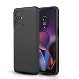 Moto G64 5G ケース ブラック 耐衝撃 落下防止 指紋防止 TPU 素材 磨り表面 Motorola G64 /G64Y 5G カバー 軽量 薄型 カバー 全面保護 持ちやすい 滑り止め すり傷防止 柔軟 携帯便利 Moto g64 5G/g64y 5Gケース 黒い