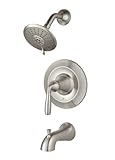 Pfister g89 – 8tr Iylaタブとシャワートリムパッケージwith多機能シャワーヘッド、 G89-8TRK