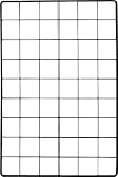 [N-8190031]ＷＡＫＩ　メッシュパネル　３００Ｘ６００ｍｍ　黒 EMP034