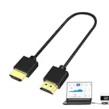 Displayport ケーブル - 超薄型ケーブル、スリム HD ゲーム コード |ソフト 4x2k 解像度車載アダプター ケーブル、簡単に持ち運べるディスプレイ ポート ケーブル HD to HD コード、テレビ HDTV PC モニター プロジェクター用