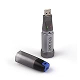 電池駆動型リモート温度ロガー USB-504