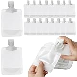 fogman トラベルボトル 小分けボトル 旅行用 シャンプー パウチ コンパクト 20個セット (50ml)