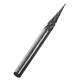 SODIAL(R) ヒント超硬　バリダブルカット3 mm軸径