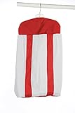 Baby Doll Bedding Modern Hotel Style Diaper Stacker, Red by BabyDoll Bedding