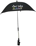 ciao! baby Clip On Umbrella, Black by ciao! baby