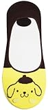 キャラクター耳付きフットカバー ポムポムプリン 22-24cm FCV003