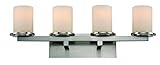Trans Globe Lighting 20364 BN 4-Light Bath Bar, Brushed Nickel [並行輸入品]