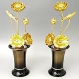軽合金製 常花 4号 5本立て(単品 1本)【供え物】【造花】【モダン仏具】【墓参り】【仏壇】
