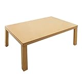 スクエアこたつ ジーノ 120x80cm ナチュラル