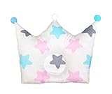 ange select ベビー ピロー 枕 赤ちゃん 新生児 クッション 絶壁 防止 (スター(ブルー))