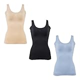 【日本正規品】 ジニエグラマーシェイプクールリッチ 3枚セット 補正下着 レディース キャミシェイパー キャミソール ブラジャー LLサイズ