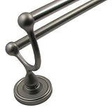 Rusticware 8222WP 26.25in. Midtowne Double Towel Bar, Pewter [並行輸入品]